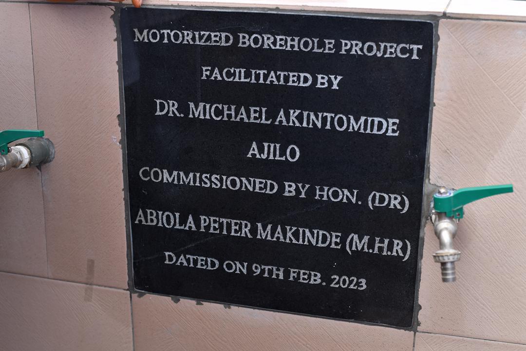 Motorized borehole comissioned