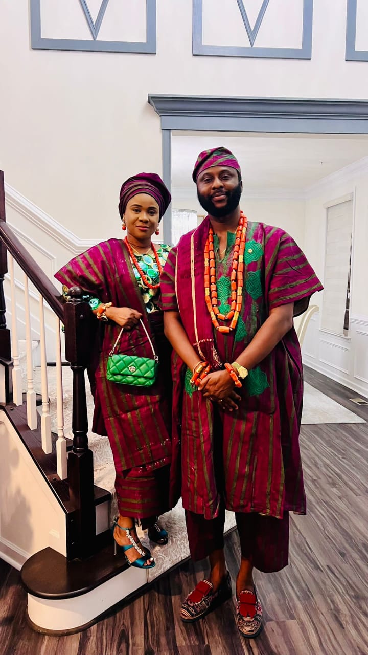 Dr. Michael Ajilo with his wife, Princess Adebusola Ajilo.