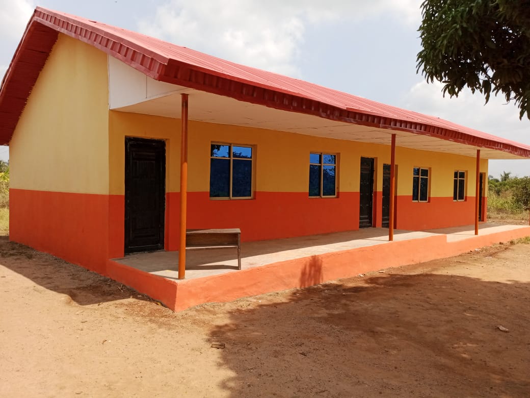 Donation of Two blocks of classroom